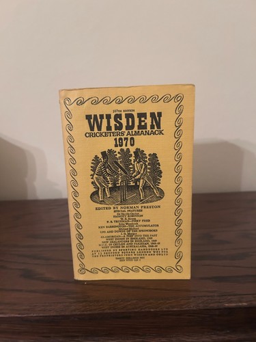 1970 wisden linen - wisden,