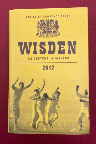 2012 wisden hardback in - 2012,