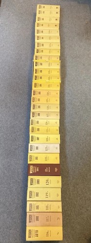 Complete set wisden - of,