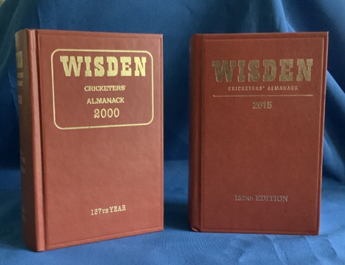 Wisden cricket almanacks - wisden, ~